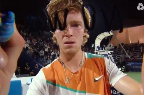 El mensaje del ruso Andrey Rublev tras clasificar a la final del ATP 500 de Dubai