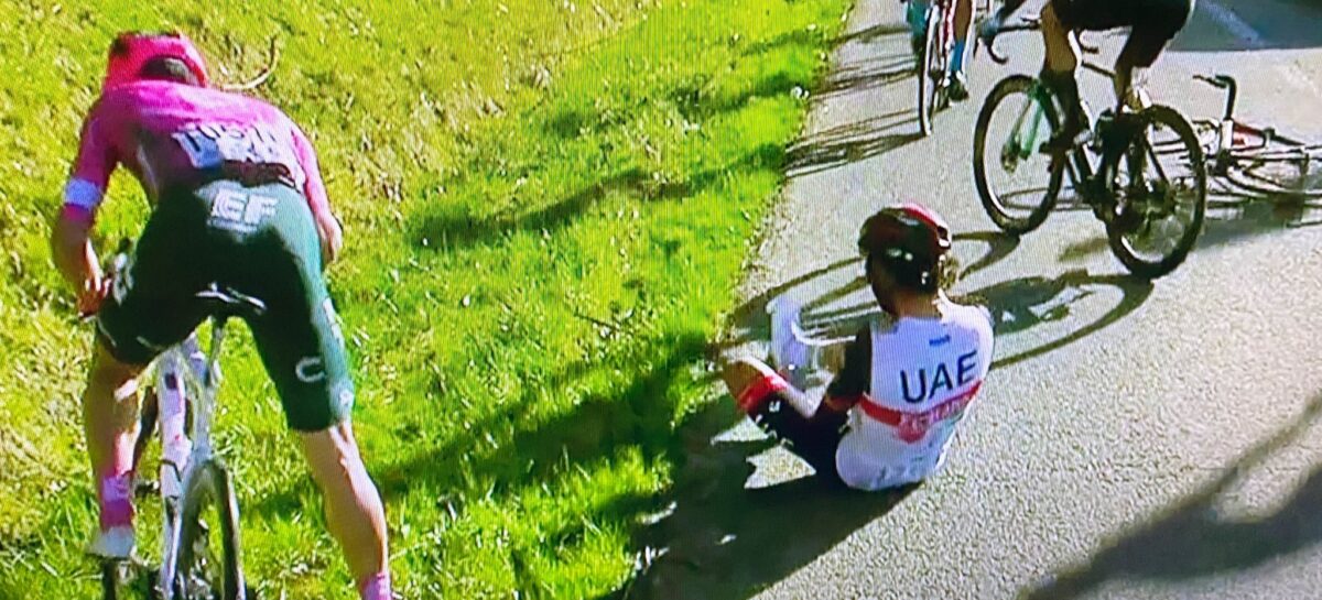 El cejeño Fernando Gaviria sufrió una fractura de clavícula en Bélgica
