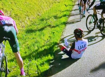 El cejeño Fernando Gaviria sufrió una fractura de clavícula en Bélgica