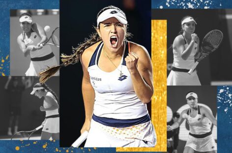 María Camila Osorio está cerca de convertirse en la tercer mejor tenista colombiana de la historia