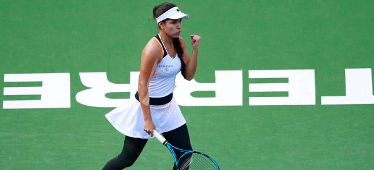 ¡A un paso del título! María Camila Osorio jugará la final del WTA 250 de Monterrey