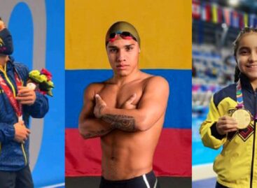 Primeras medallas para Colombia en la Serie Mundial de Para Natación en Italia