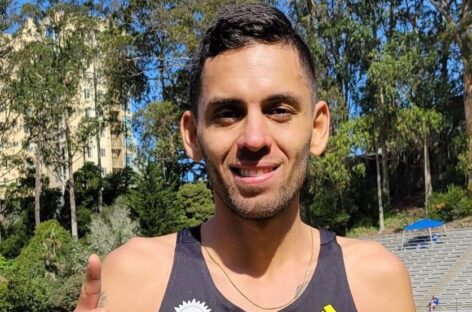 Gerard Giraldo, atleta que se formó en La Ceja, ganó medalla de plata en el Mike Fanelli Track Classic de EEUU