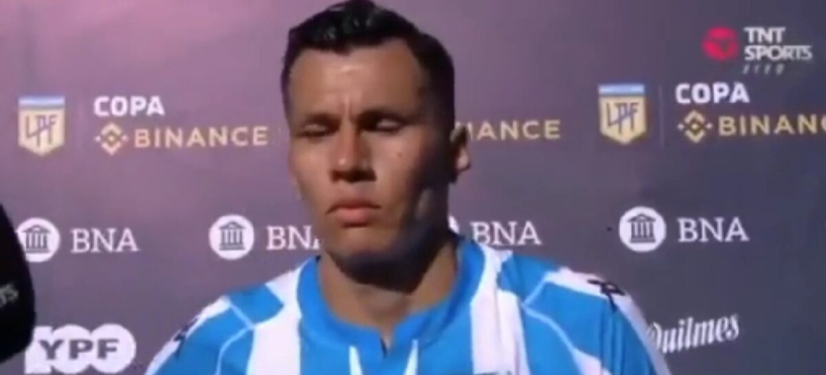 “La verdad… no me acuerdo”: La extraña entrevista a un jugador de Racing