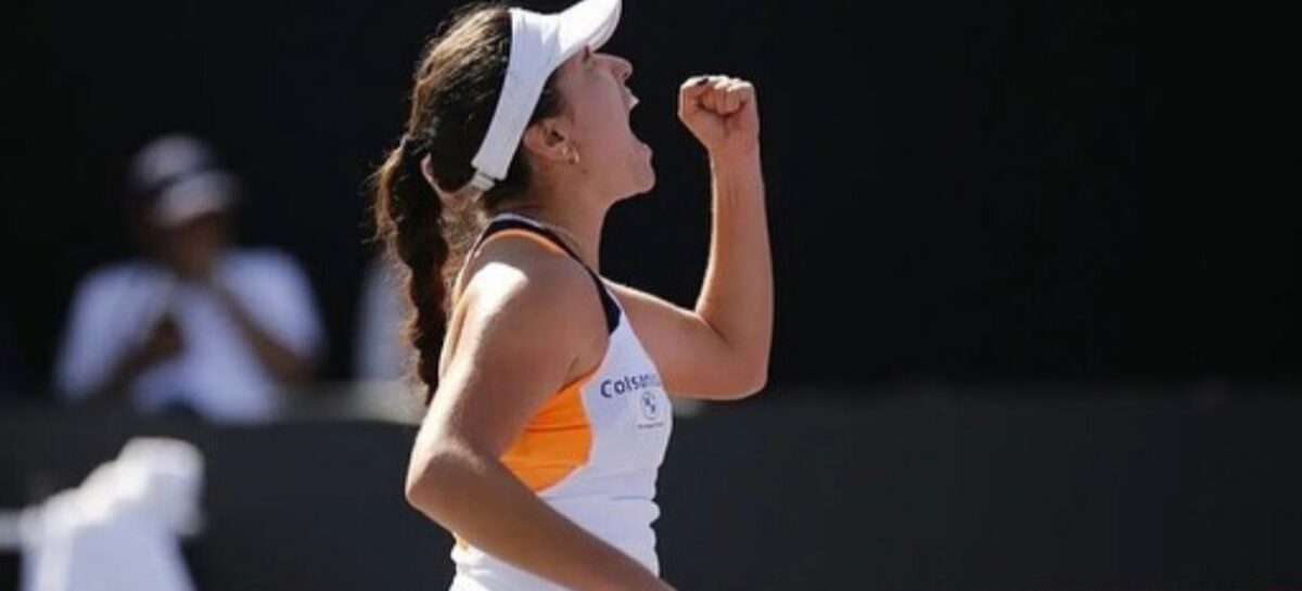 María Camila Osorio clasificó a la semifinal de la Copa Colsanitas