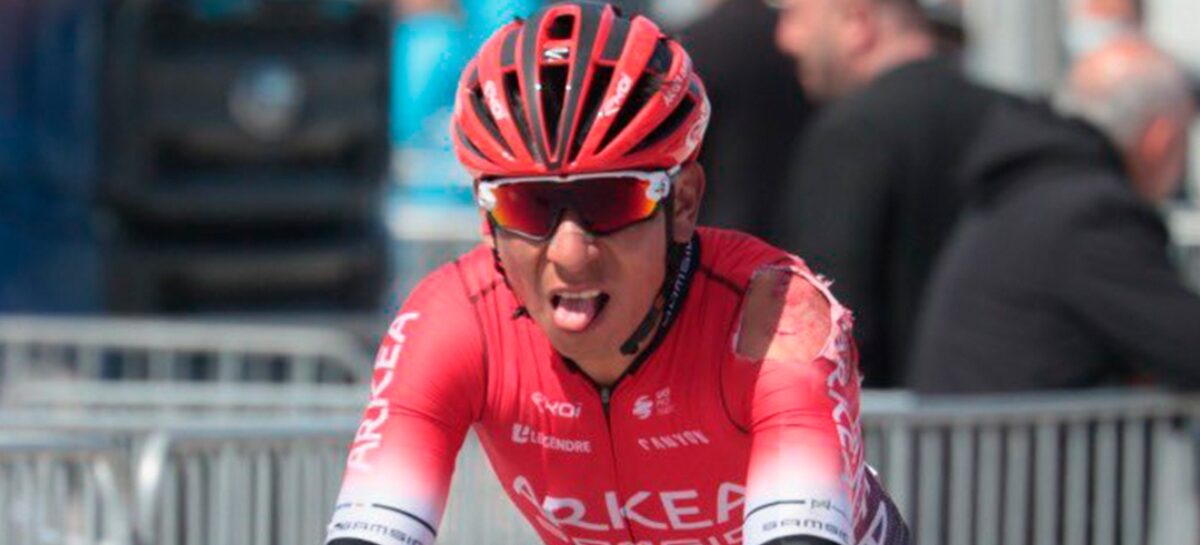 El colombiano Nairo Quintana sufrió una caída en la segunda etapa de la Vuelta a Turquía