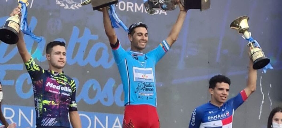 El carmelitano Víctor Ocampo finalizó como subcampeón de la Vuelta a Formosa