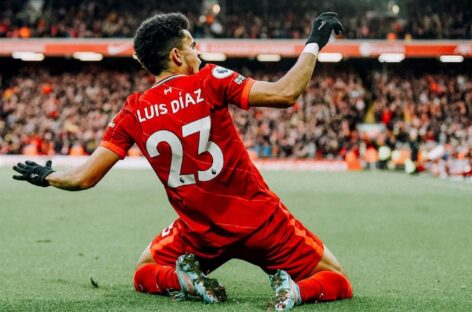 ¡Ohhh Luis Díaz! Hinchas del Liverpool le dedican canción al futbolista colombiano