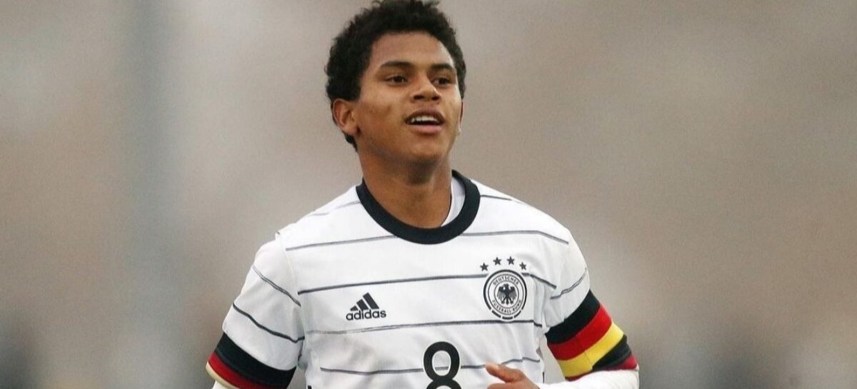 Tiago Poller, el joven futbolista que nació en Apartadó y ya es el capitán de Alemania Sub-15