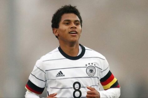 Tiago Poller, el joven futbolista que nació en Apartadó y ya es el capitán de Alemania Sub-15
