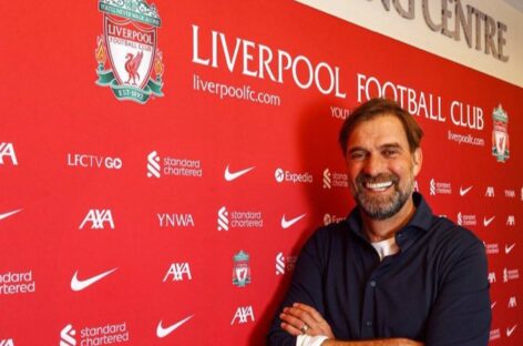 Jurgen Klopp amplió su contrato con el Liverpool hasta 2026