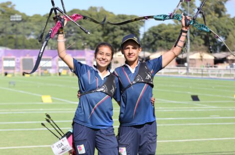 Ana Sofía Villamil y Daniel Jiménez ganaron oro en los Juegos Suramericanos de la Juventud