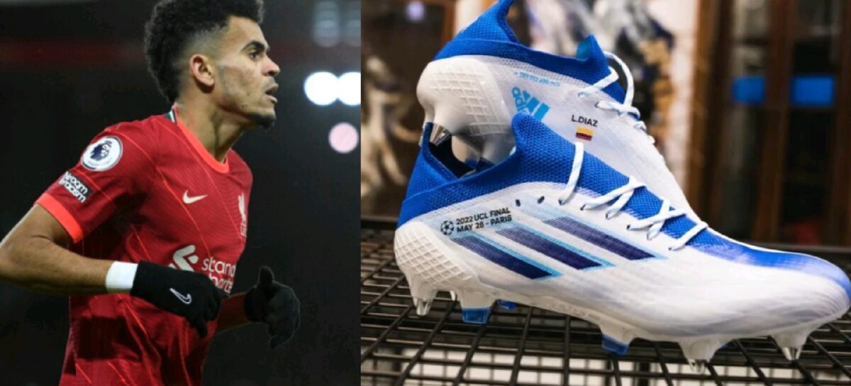 Los guayos con los que Luis Díaz jugará la final de la Champions League