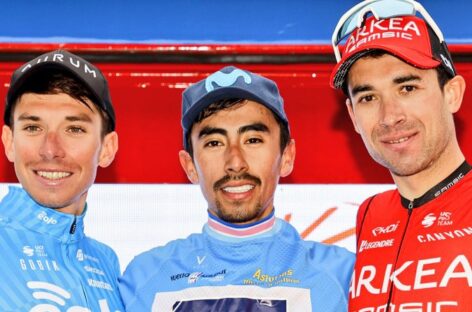 Iván Ramiro Sosa se consagró campeón de la Vuelta a Asturias