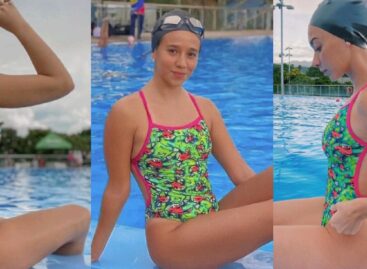 Estefanía, Melissa y Salomé, las tres jóvenes que toman la bandera de la natación artística en Antioquia