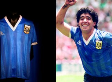 La camiseta que usó Maradona en 1986 es el artículo deportivo más caro de la historia