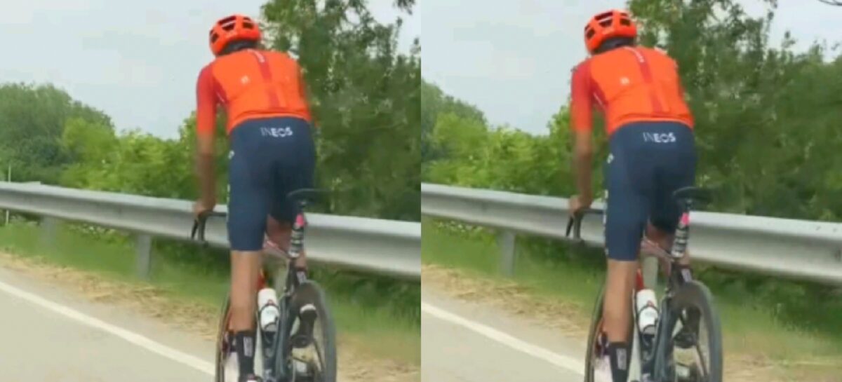 ¡Ya se para en pedales! Egan Bernal ilusiona con un pronto regreso a la competencia