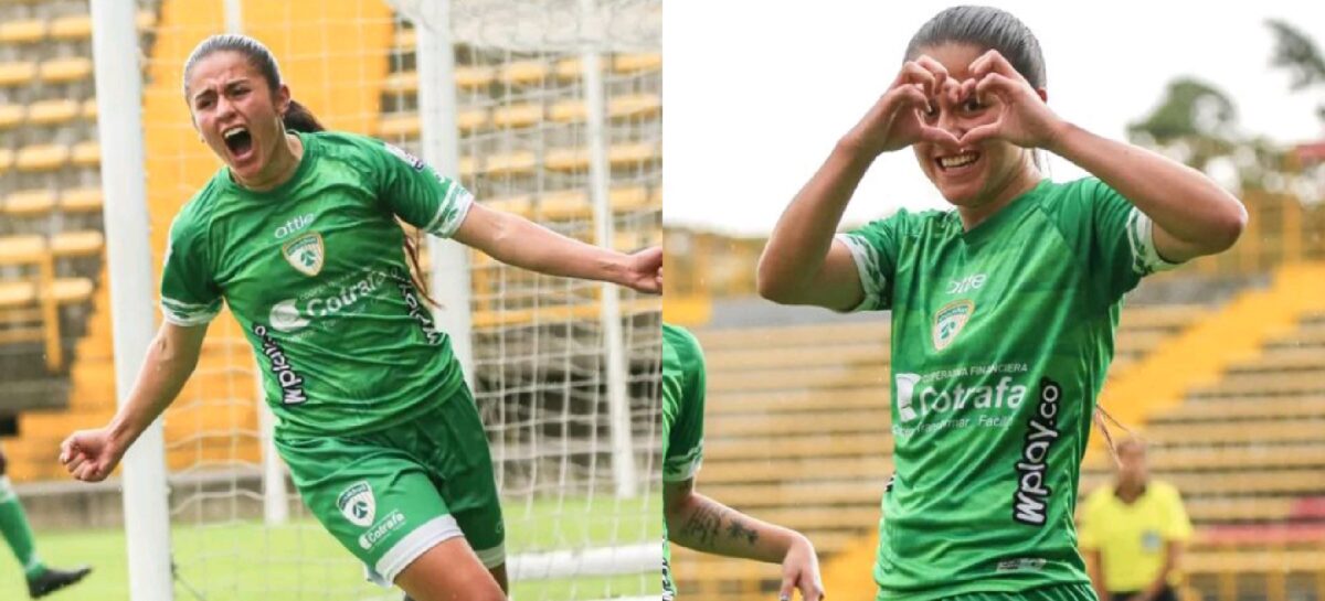 La cejeña Anlly Pavas se despidió con gol de la Liga Femenina Betplay