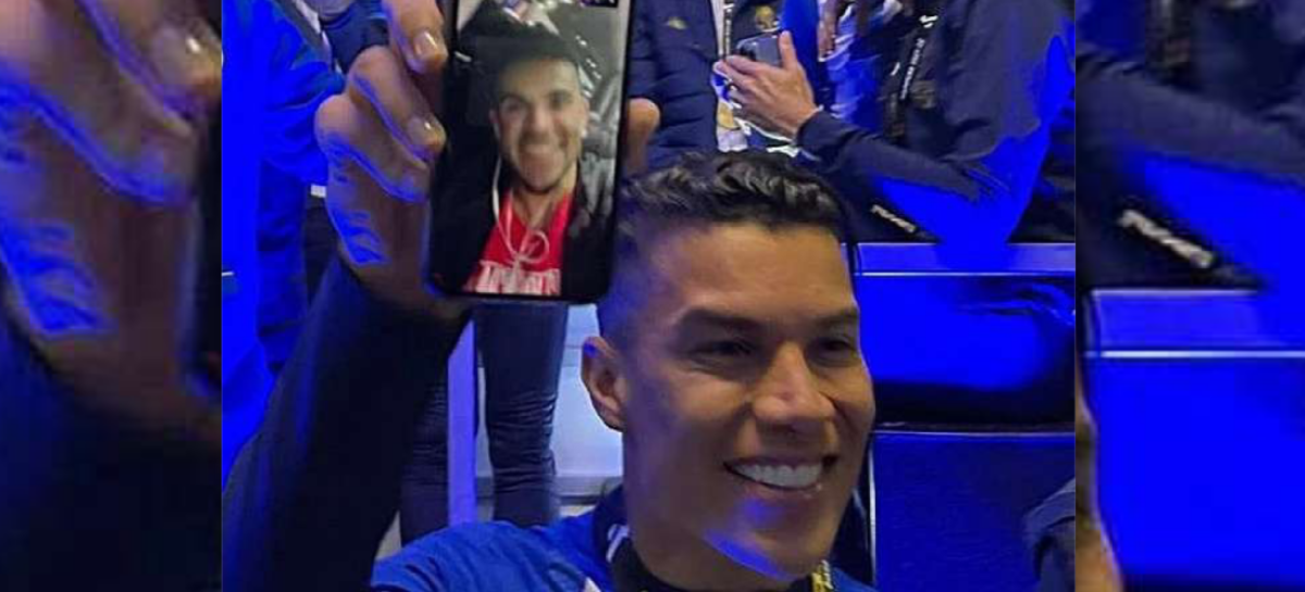 Luis Díaz celebró dos títulos el mismo día, uno de ellos por videollamada