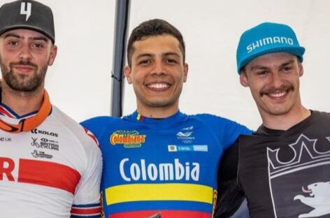 Diego Arboleda ganó la séptima parada de la Copa Europea de BMX y es líder del Ranking UCI