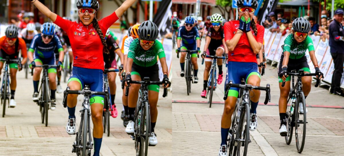 La cejeña Camila Atahualpa ganó la primera etapa de la Vuelta a Anapoima