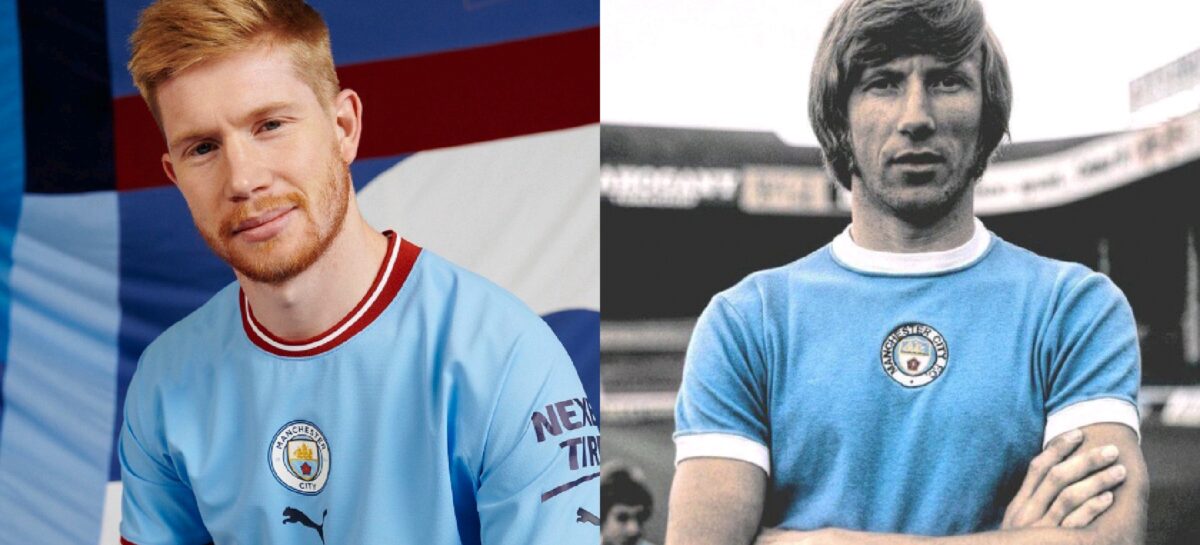 Manchester City presentó su nueva camiseta para la temporada 2022-2023