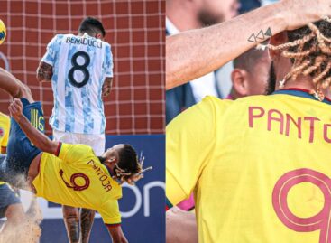 Colombia derrotó a Argentina en la primera fecha de la Copa América de Fútbol Playa