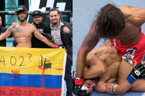 El colombiano Javier Reyes derrotó a Luis Gómez en el Combate Global