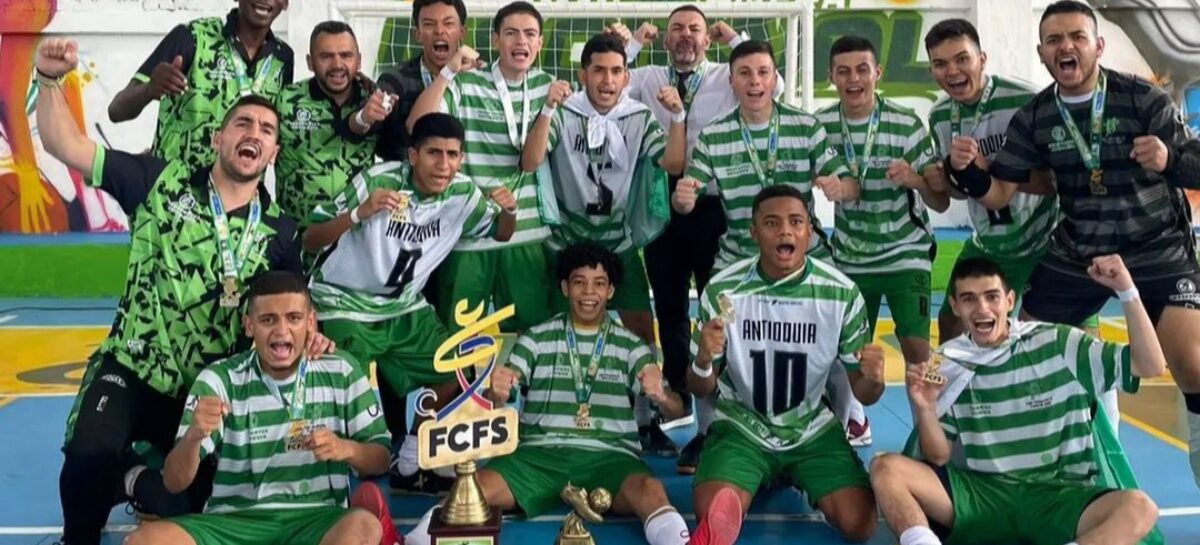 La Selección Antioquia se consagró campeón del Nacional Sub-20 de fútbol de salón