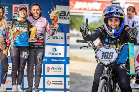 Mariana Pajón se consagró campeona en la Copa de Francia de BMX