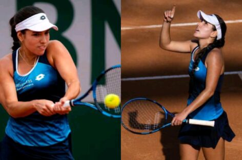 Por primera vez en su carrera, María Camila Osorio avanzó a la segunda ronda de Roland Garros