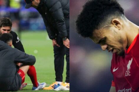 ¡Arriba, ‘Lucho’! Klopp y Alisson se acercaron a consolar a Luis Díaz tras perder la final de la Champions League
