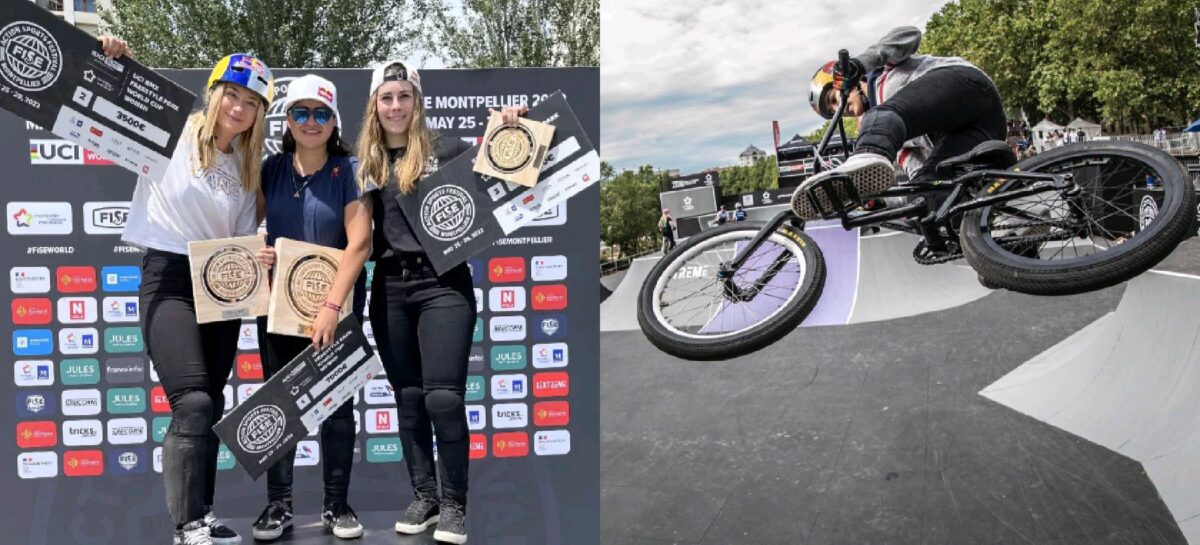 Lizsurley Villegas se consagró campeona de la Copa Mundo de BMX freestyle en Francia
