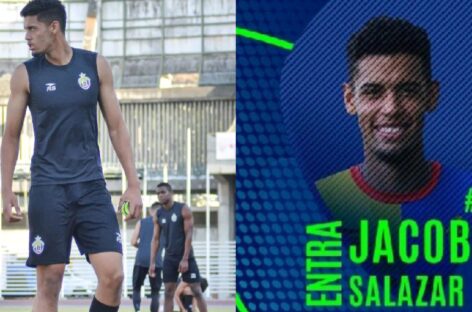 El rionegrero Jacobo Salazar debutó en el fútbol de Venezuela