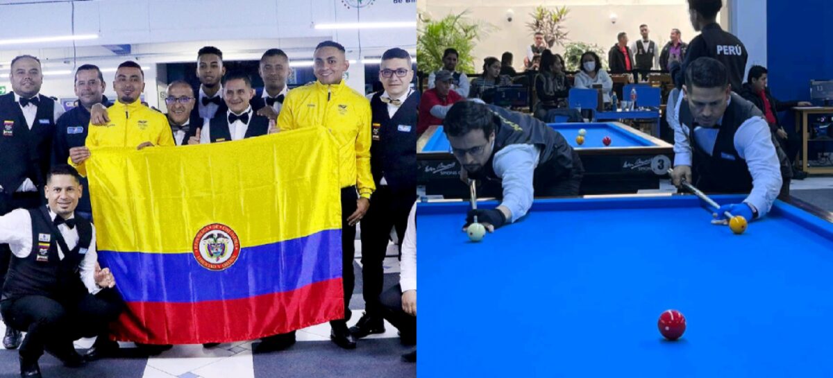 Colombia se consagró campeón Panamericano de Billar a Tres Bandas en Perú