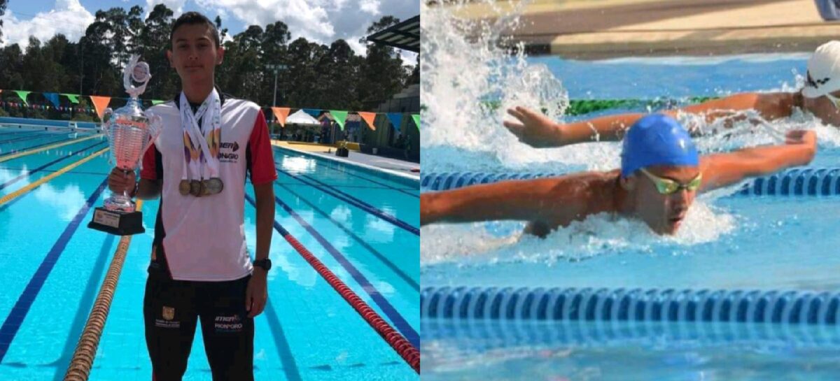 El rionegrero Sebastián Velez representará a Colombia en el Panam Age Group Swimming Championship
