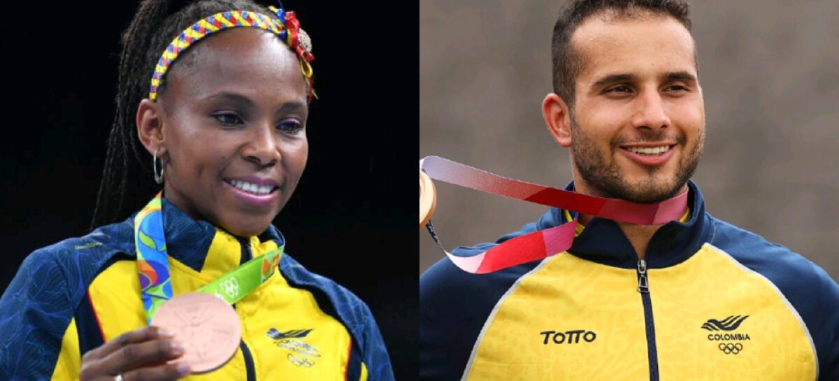 Ingrit Valencia y Carlos Ramírez serán los abanderados de Colombia en los Juegos Bolivarianos