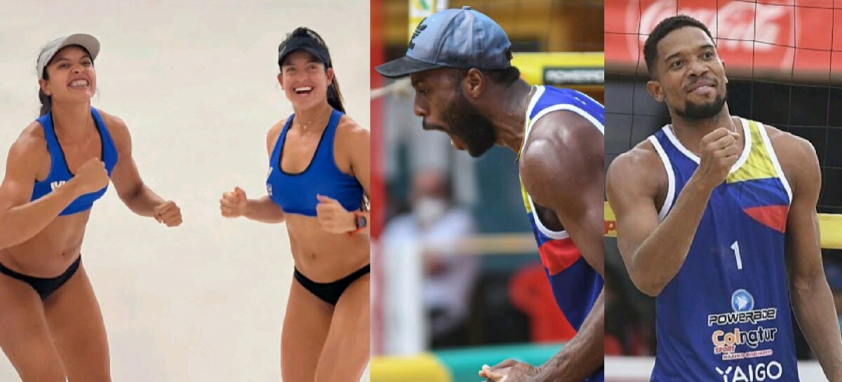 Colombia tiene doble representación en el Mundial de Voleibol Playa en Roma