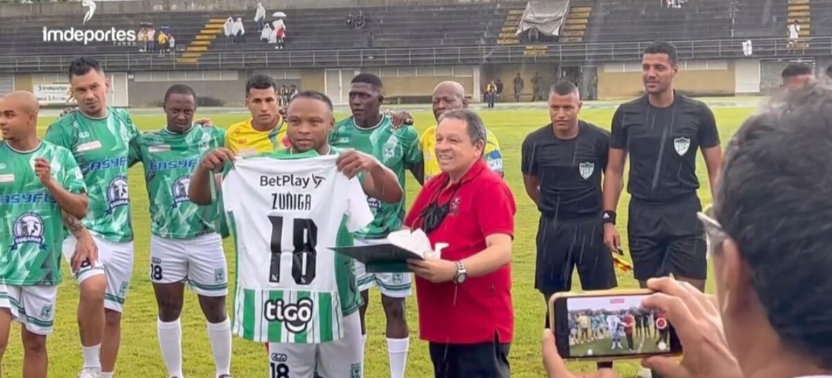 En Turbo, Camilo Zúñiga se despidió oficialmente del fútbol