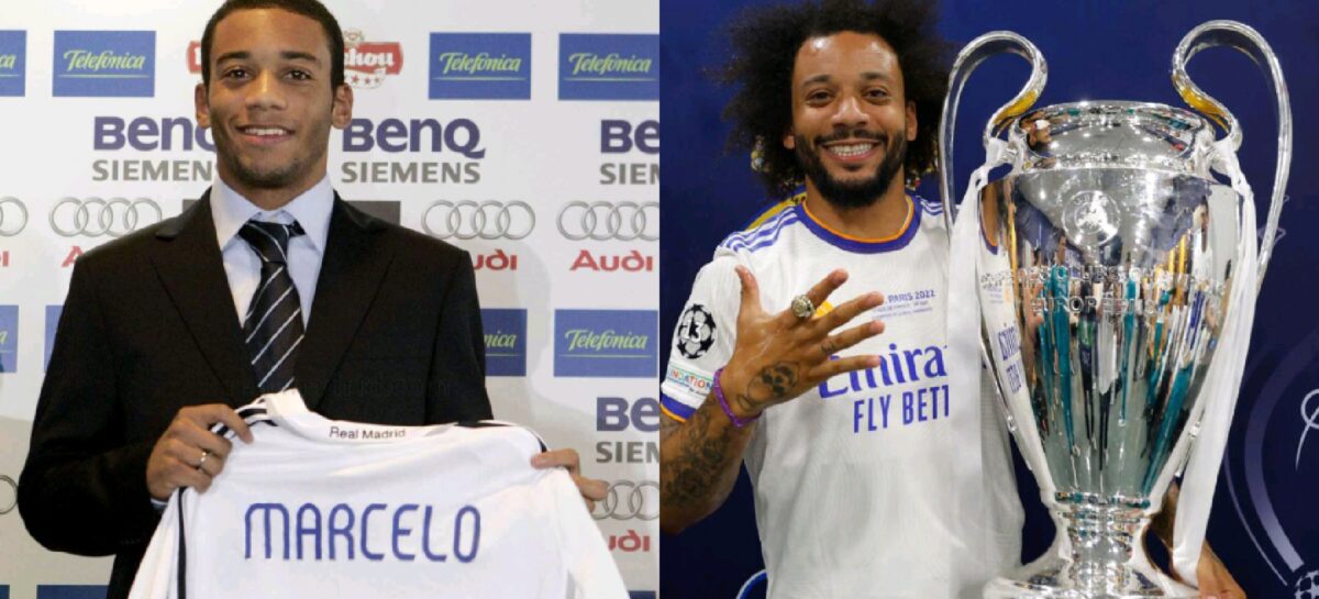 Marcelo se despidió del Real Madrid como el jugador más ganador en la historia del club
