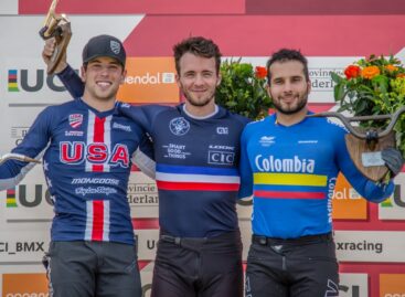 Bronce para Carlos Ramírez en la cuarta parada de la Copa Mundo de BMX en Países Bajos