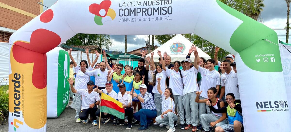 Ya está en marcha la nueva pista atlética del municipio de La Ceja