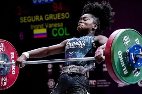 ¡Triple campeona mundial! Ingrid Segura ganó tres oros en el Mundial Sub-17 de Pesas