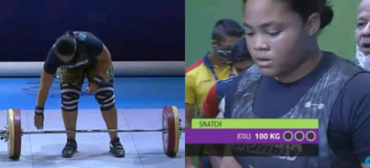 Joven antioqueña ganó tres oros en el Mundial Juvenil de Levantamiento de Pesas en México