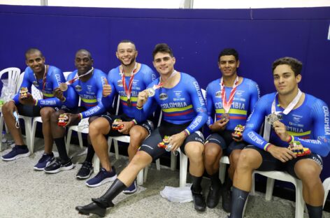 Colombia consiguió una plata y tres bronces en el inicio de la Copa de Naciones UCI de pista Cali 2022
