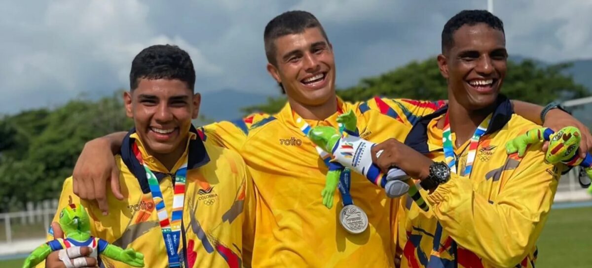 Diver Ceballos, de Marinilla, ganó la medalla de plata en los Juegos Bolivarianos
