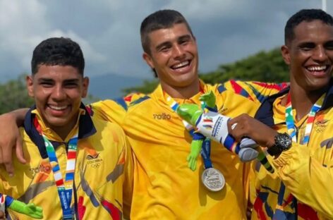 Diver Ceballos, de Marinilla, ganó la medalla de plata en los Juegos Bolivarianos