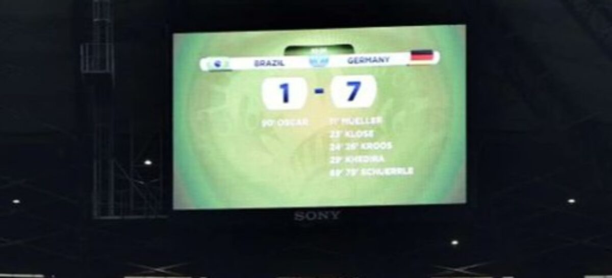 Brasil 1-7 Alemania: se cumplen ocho años de un resultado histórico en las Copas del Mundo