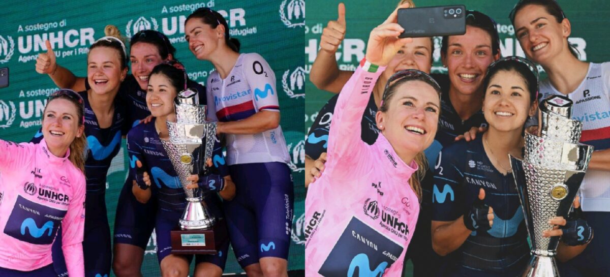Paula Patiño, de La Ceja, fue la mejor latinoamericana del Giro Donne en Italia
