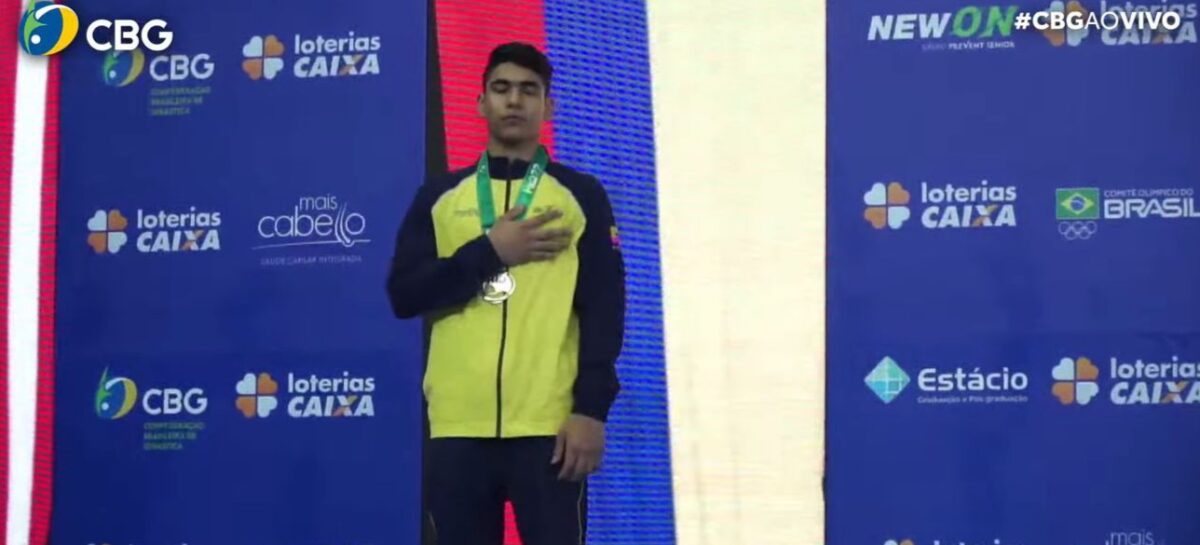 Ángel Barajas, la nueva joya de la gimnasia colombiana que brilló en Brasil